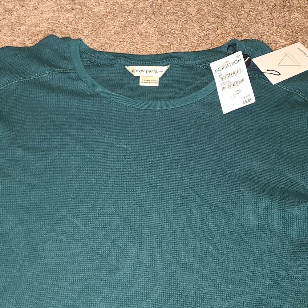 ElevenParis Green Long Sleeve shirt - Picture 2 of 3